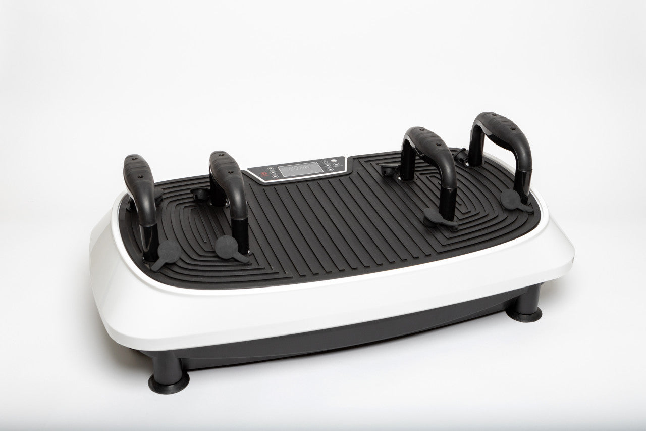 Reviber Vibration Plate Exerciser With Seat and Push Up Bars